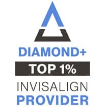 Diamond+ Top 1% Invisalign Provider awarded Woolaver orthodontics as a top notched orthodontist in Pheonix